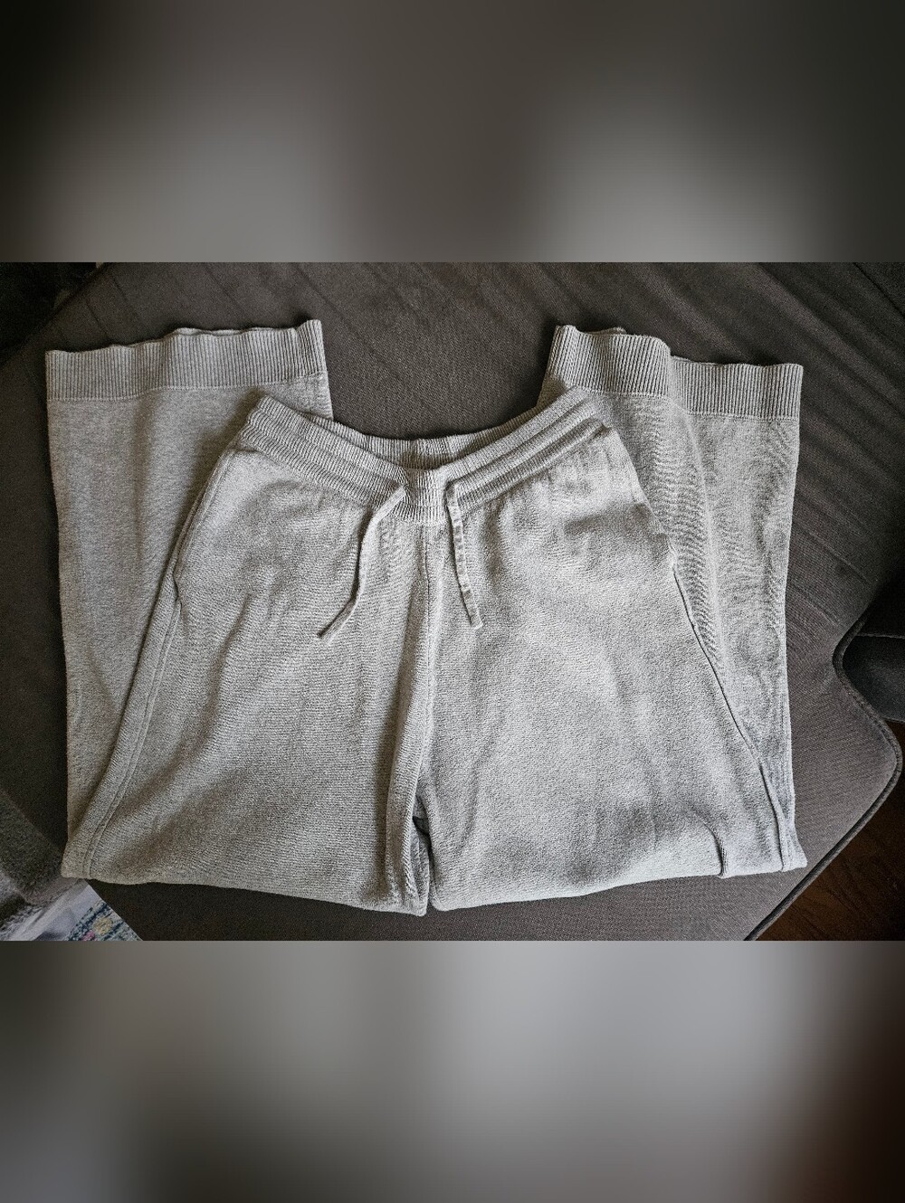 Zara Dark Gray Knit Pants